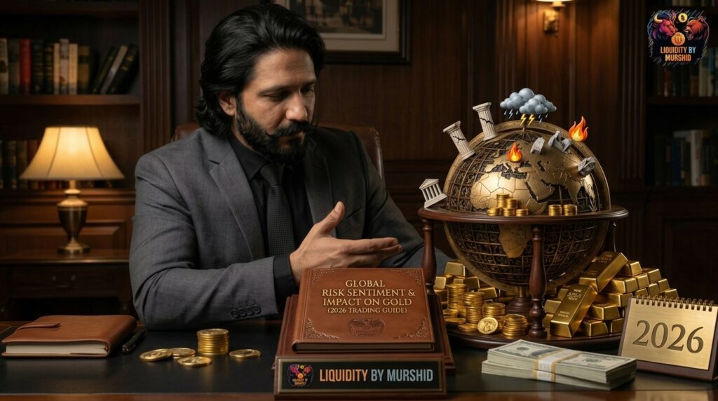 global risk sentiment impact on gold