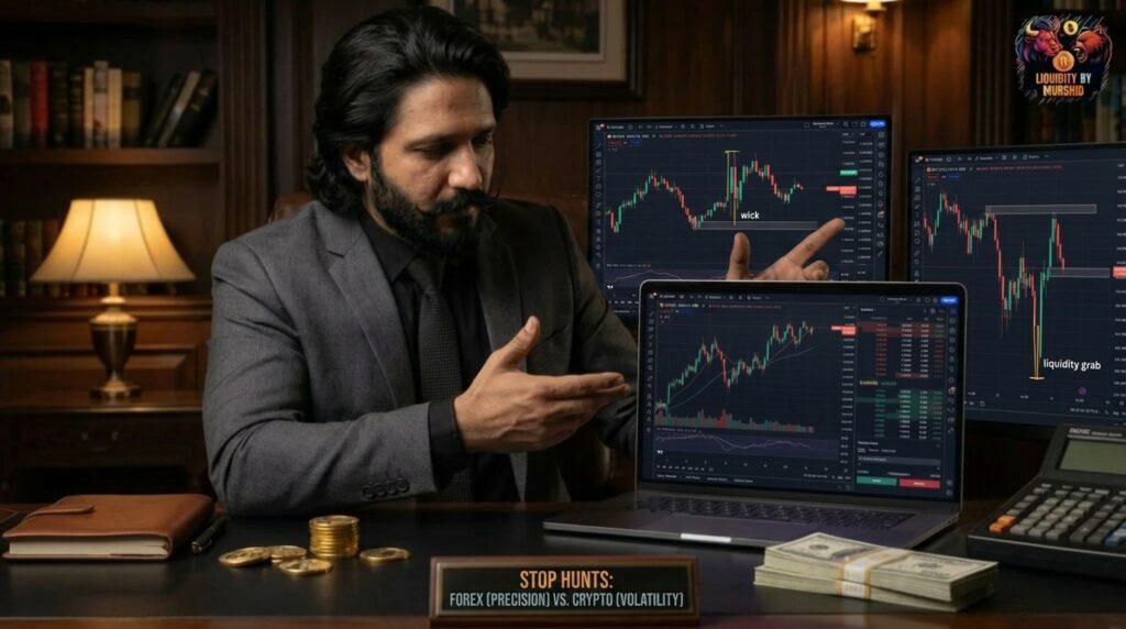 Stop Hunts in Crypto vs Forex